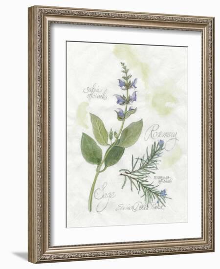 Rosemary and Sage-Elissa Della-piana-Framed Art Print