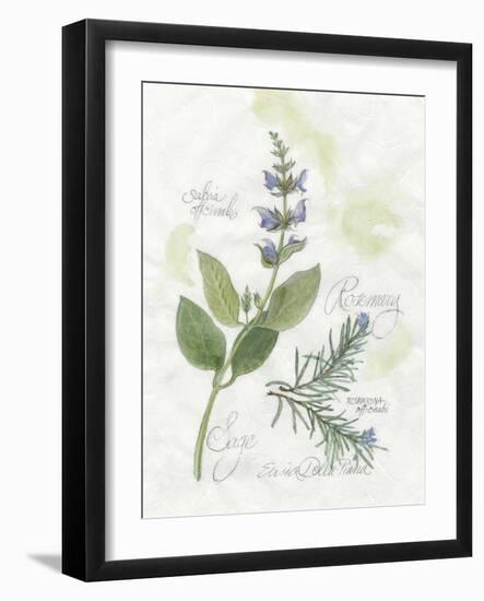 Rosemary and Sage-Elissa Della-piana-Framed Art Print