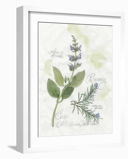 Rosemary and Sage-Elissa Della-piana-Framed Art Print