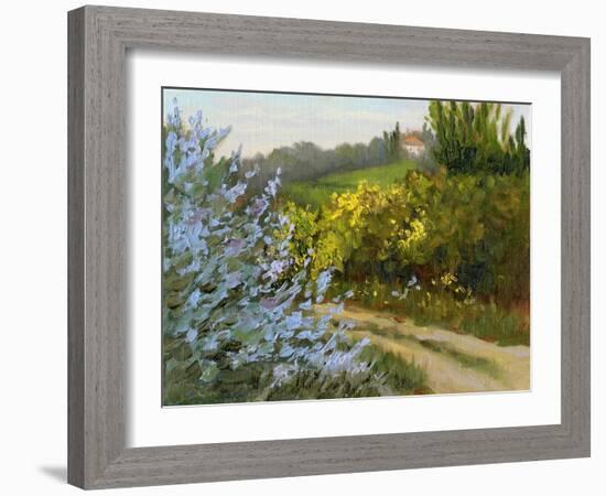 Rosemary by the Road-Mary Jean Weber-Framed Art Print