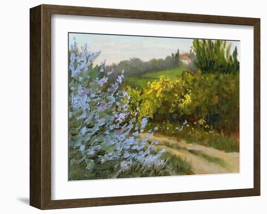 Rosemary by the Road-Mary Jean Weber-Framed Art Print