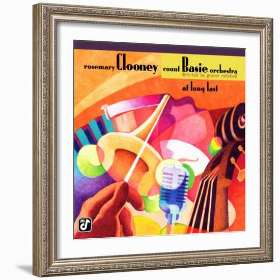 Rosemary Clooney and the Count Basie Orchestra, At Long Last, Directed by Grover Mitchell-null-Framed Art Print