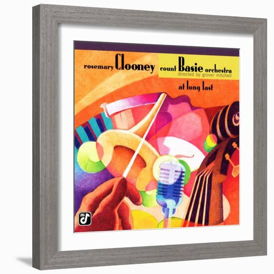 Rosemary Clooney and the Count Basie Orchestra, At Long Last, Directed by Grover Mitchell-null-Framed Art Print