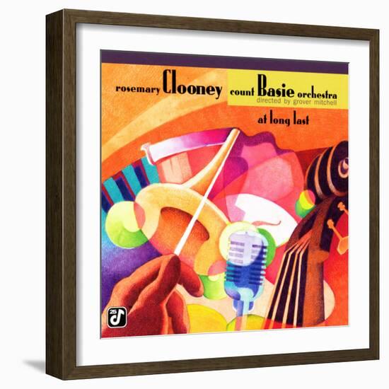 Rosemary Clooney and the Count Basie Orchestra, At Long Last, Directed by Grover Mitchell-null-Framed Art Print