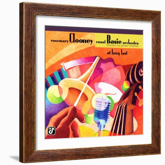 Rosemary Clooney and the Count Basie Orchestra, At Long Last, Directed by Grover Mitchell-null-Framed Art Print