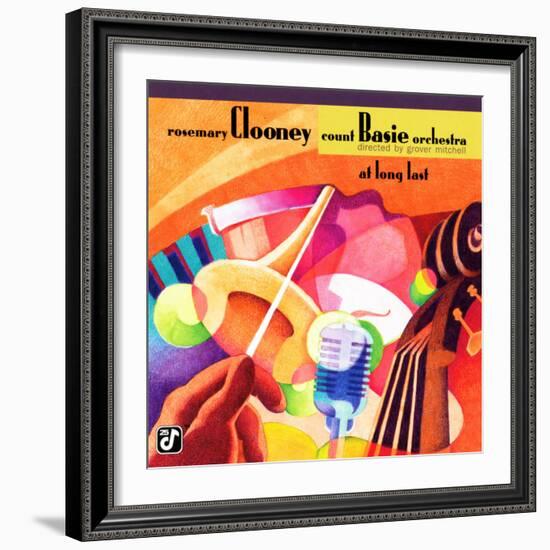 Rosemary Clooney and the Count Basie Orchestra, At Long Last, Directed by Grover Mitchell-null-Framed Art Print