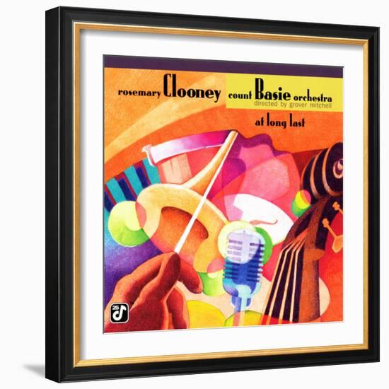 Rosemary Clooney and the Count Basie Orchestra, At Long Last, Directed by Grover Mitchell-null-Framed Art Print