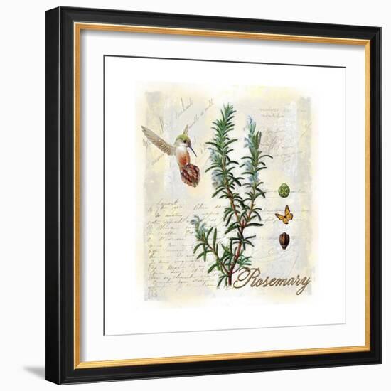 Rosemary Herb-Tina Lavoie-Framed Giclee Print