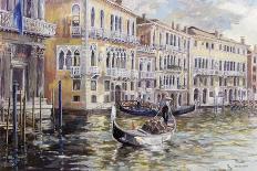 The Grand Canal in the Late Afternoon-Rosemary Lowndes-Giclee Print