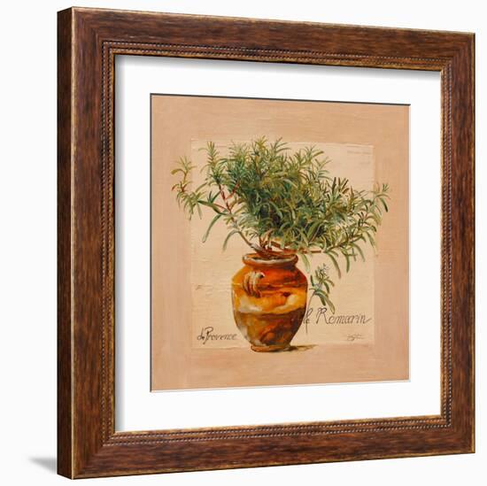 Rosemary pot-Lizie-Framed Art Print