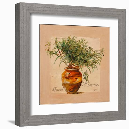 Rosemary pot-Lizie-Framed Art Print