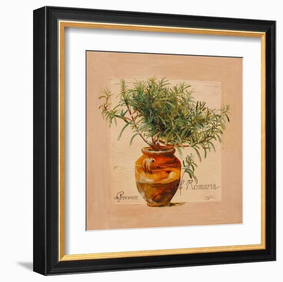 Rosemary pot-Lizie-Framed Art Print