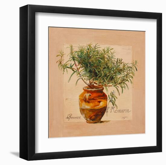 Rosemary pot-Lizie-Framed Art Print