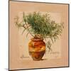 Rosemary pot-Lizie-Mounted Art Print