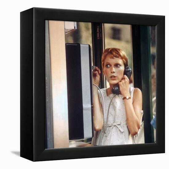 ROSEMARY'S BABY, 1968 directed by ROMAN POLANSKI Mia Farrow (photo)-null-Framed Stretched Canvas