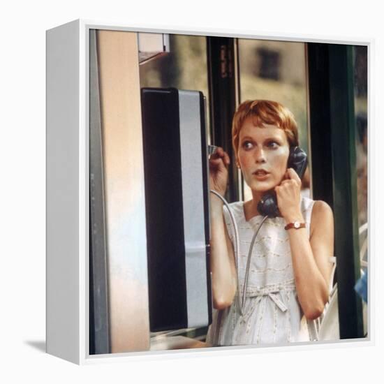 ROSEMARY'S BABY, 1968 directed by ROMAN POLANSKI Mia Farrow (photo)-null-Framed Stretched Canvas