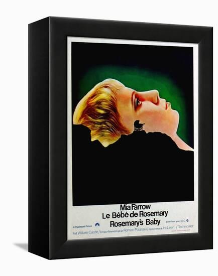 Rosemary's Baby, (aka Le Bebe De Rosemary), Mia Farrow, 1968-null-Framed Stretched Canvas