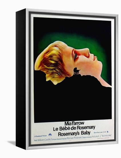 Rosemary's Baby, (aka Le Bebe De Rosemary), Mia Farrow, 1968-null-Framed Stretched Canvas