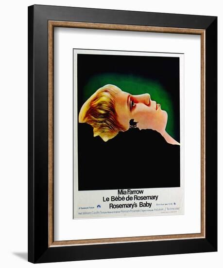 Rosemary's Baby, (aka Le Bebe De Rosemary), Mia Farrow, 1968-null-Framed Premium Giclee Print