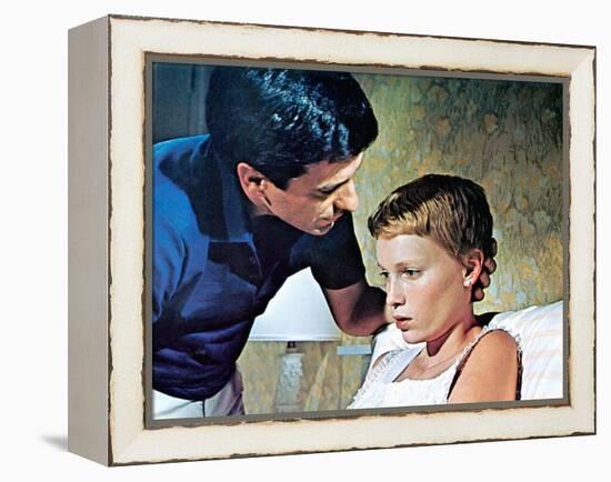 Rosemary's Baby, John Cassavetes, Mia Farrow, 1968-null-Framed Stretched Canvas