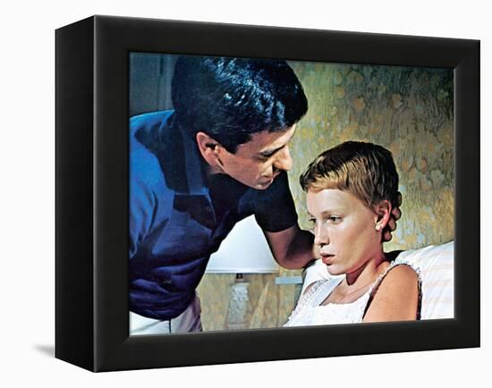 Rosemary's Baby, John Cassavetes, Mia Farrow, 1968-null-Framed Stretched Canvas