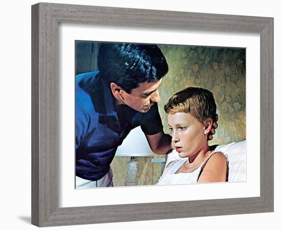 Rosemary's Baby, John Cassavetes, Mia Farrow, 1968-null-Framed Photo