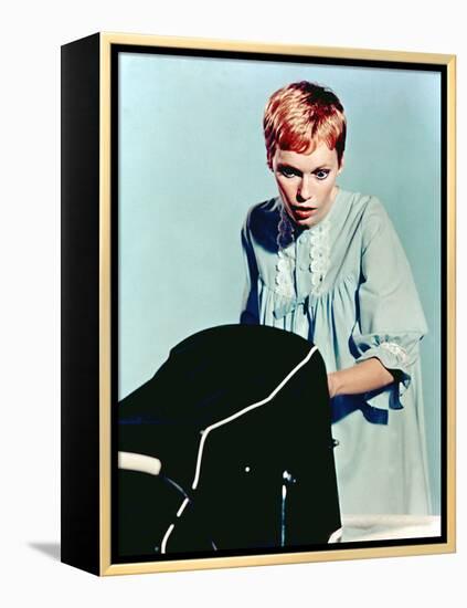 Rosemary's Baby, Mia Farrow, 1968-null-Framed Stretched Canvas