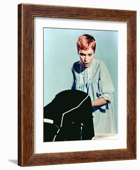 Rosemary's Baby, Mia Farrow, 1968-null-Framed Photo