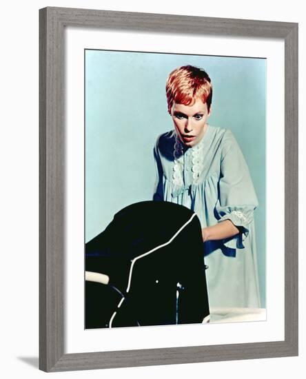 Rosemary's Baby, Mia Farrow, 1968-null-Framed Photo