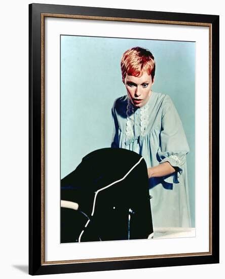 Rosemary's Baby, Mia Farrow, 1968-null-Framed Photo