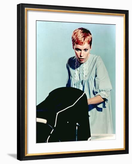 Rosemary's Baby, Mia Farrow, 1968-null-Framed Photo