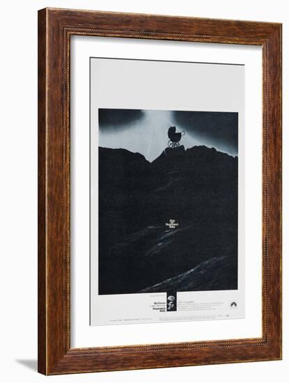 ROSEMARY'S BABY, US poster, Mia Farrow, 1968-null-Framed Premium Giclee Print