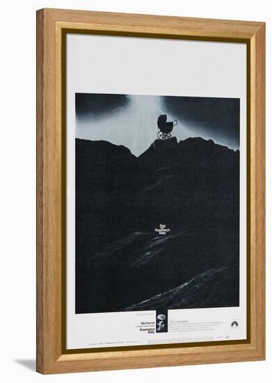 ROSEMARY'S BABY, US poster, Mia Farrow, 1968-null-Framed Stretched Canvas