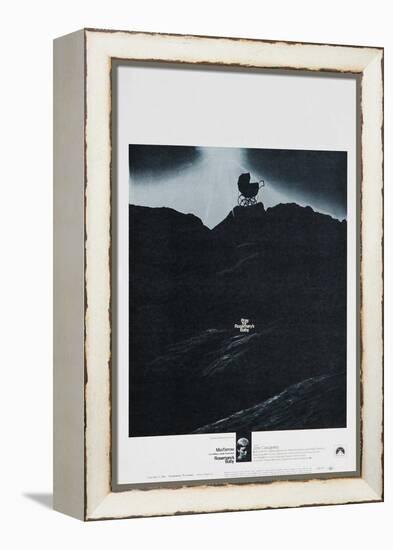 ROSEMARY'S BABY, US poster, Mia Farrow, 1968-null-Framed Stretched Canvas