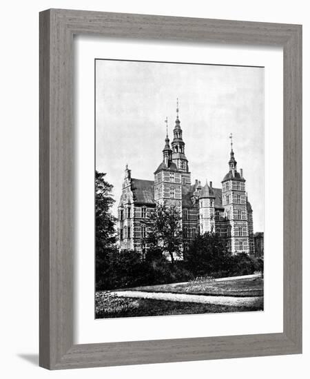 Rosenborg Palace, Copenhagen, Denmark, 1893-John L Stoddard-Framed Giclee Print