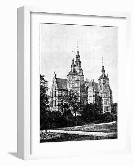 Rosenborg Palace, Copenhagen, Denmark, 1893-John L Stoddard-Framed Giclee Print