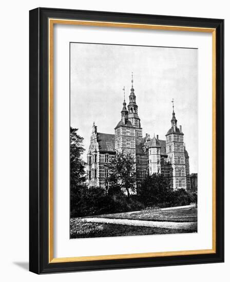 Rosenborg Palace, Copenhagen, Denmark, 1893-John L Stoddard-Framed Giclee Print