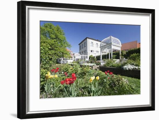 Rosengarten (Rose Garden) in Spring, Ettlingen, Baden-Wurttemberg, Germany, Europe-Markus Lange-Framed Photographic Print