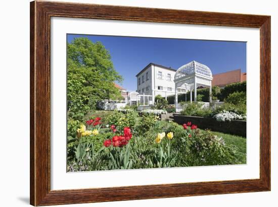Rosengarten (Rose Garden) in Spring, Ettlingen, Baden-Wurttemberg, Germany, Europe-Markus Lange-Framed Photographic Print