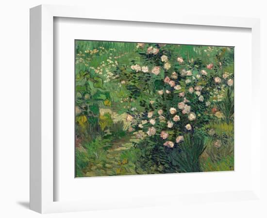 Roses, 1889-Vincent van Gogh-Framed Giclee Print