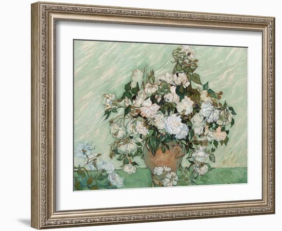 Roses, 1890-Vincent van Gogh-Framed Giclee Print