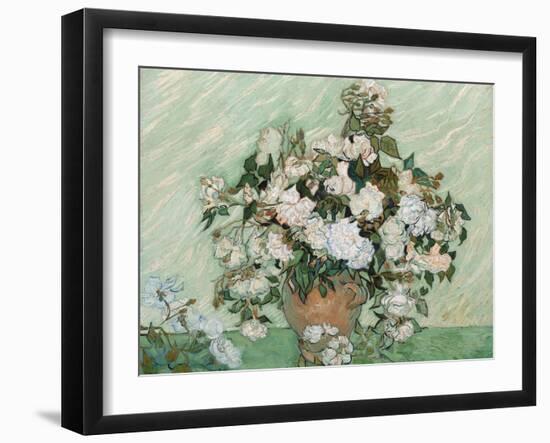 Roses, 1890-Vincent van Gogh-Framed Giclee Print