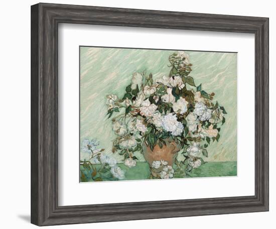 Roses, 1890-Vincent van Gogh-Framed Giclee Print