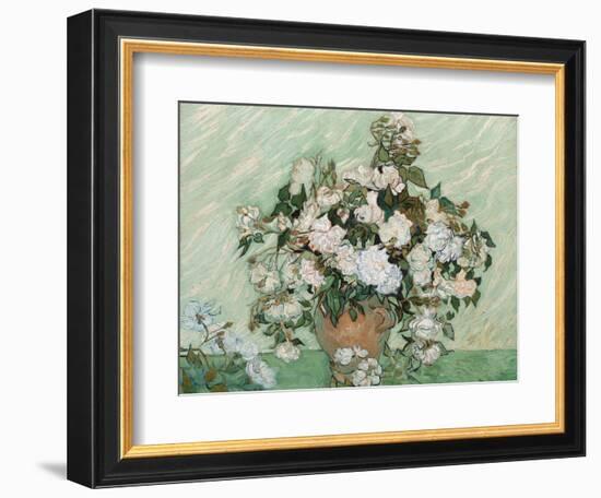 Roses, 1890-Vincent van Gogh-Framed Giclee Print