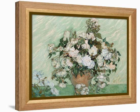 Roses, 1890-Vincent van Gogh-Framed Premier Image Canvas