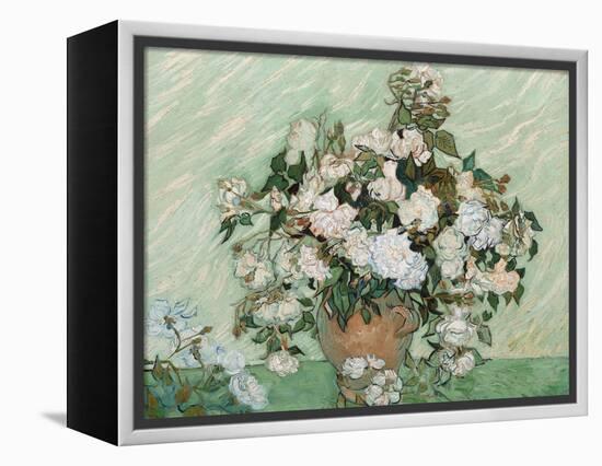 Roses, 1890-Vincent van Gogh-Framed Premier Image Canvas