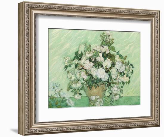 Roses, 1890-Vincent van Gogh-Framed Premium Giclee Print