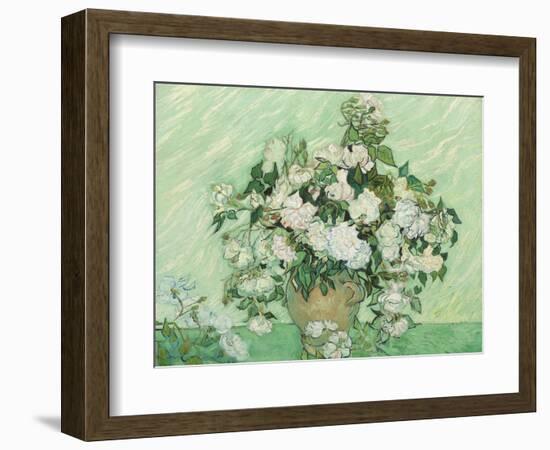 Roses, 1890-Vincent van Gogh-Framed Premium Giclee Print