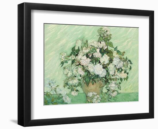 Roses, 1890-Vincent van Gogh-Framed Premium Giclee Print