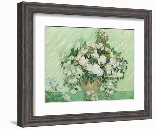 Roses, 1890-Vincent van Gogh-Framed Art Print